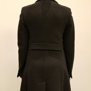 Wool cashmere dress coat
